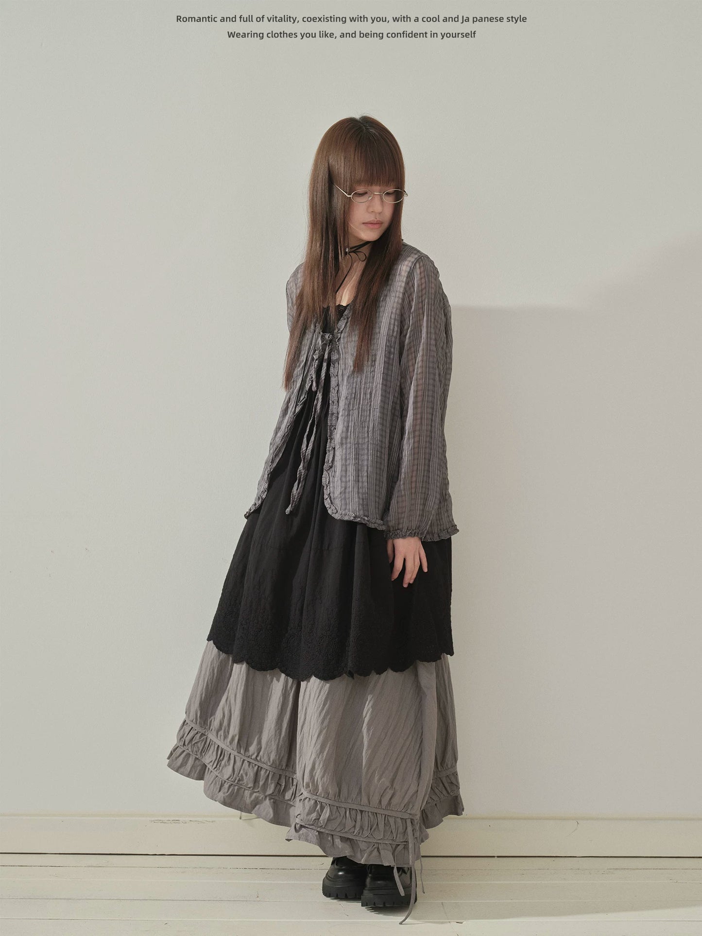 "Lace Whisper" Black Layering Lace Cami Top