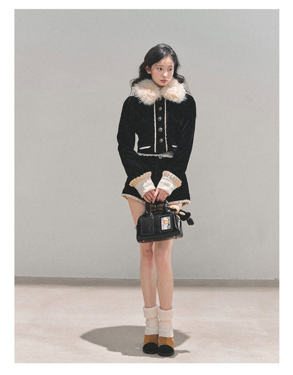 少也眼 “Silent Snow Province” French Velvet Winter Set 652623