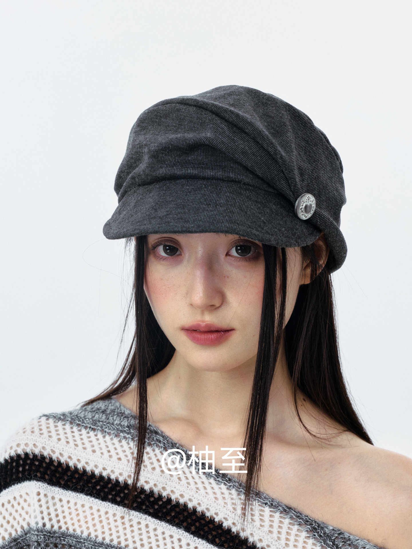 Korean Slouchy Newsboy Cap – Casual Street Style Baker Boy Hat