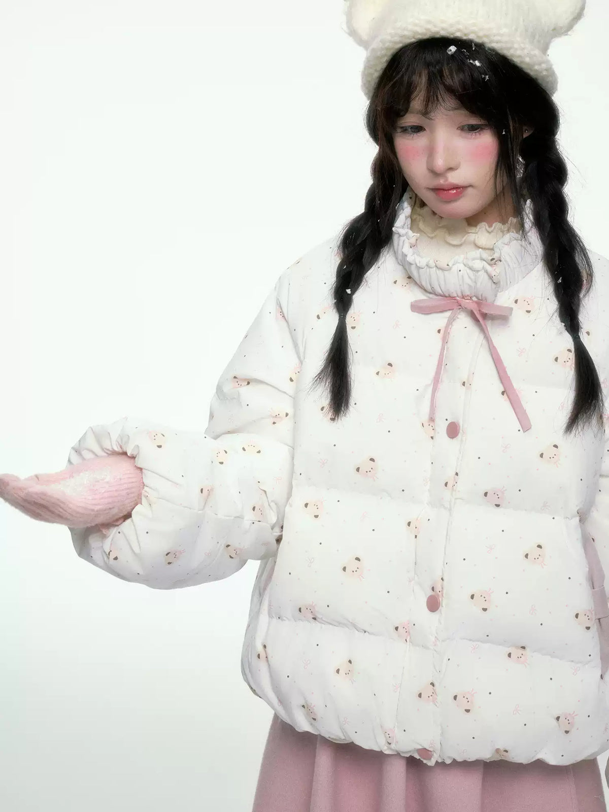 BIBIBENCY - White 90% White Duck Down Puffer Jacket
