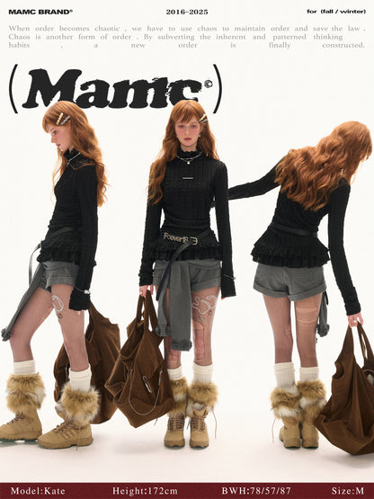 MAMC - Cosmic Ruffle Turtleneck