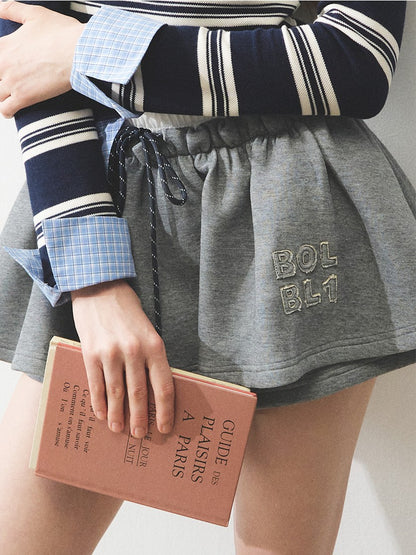 "拿铁不加糖" Unsweetened Latte Tweed Hoodie Set