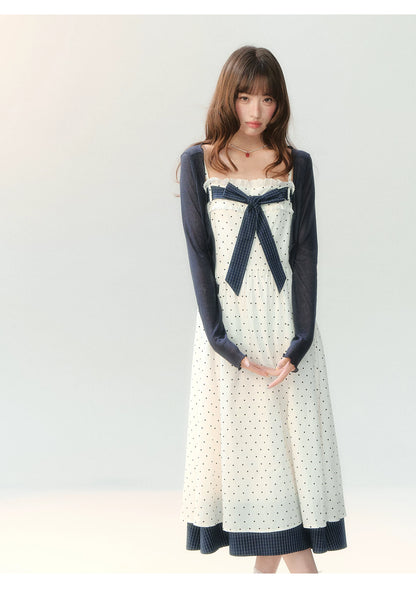 "Iced Dark Chocolate" Navy Cooling Sun Protection Cardigan LL2026206