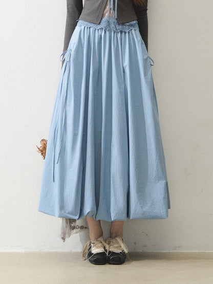 "微风轻抚过" Breezy Whisper Cloud Skirt