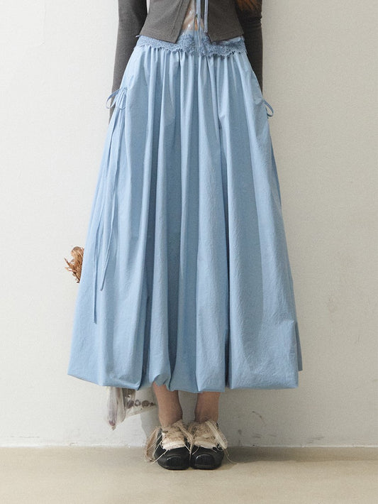"微风轻抚过" Breezy Whisper Cloud Skirt