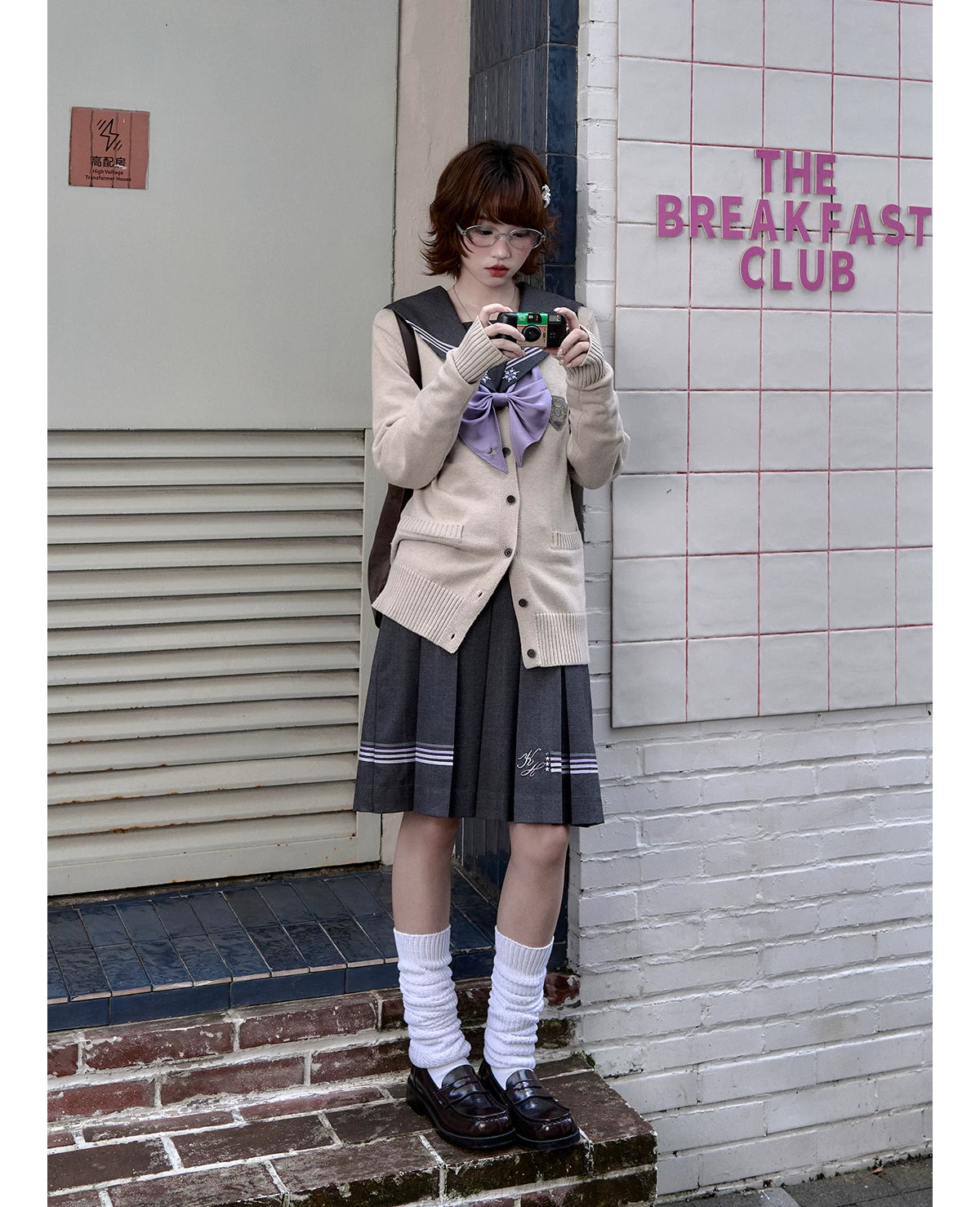 "Whispering Snow Lily" Sailor Uniform Collection (Top/ Skirt/ Ribbon Tie)