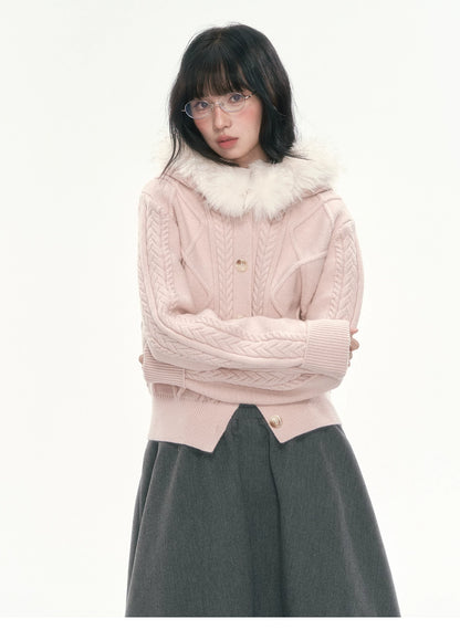 CAN - "Ode to Winter" Dark Gray Layered A-Line Midi Skirt
