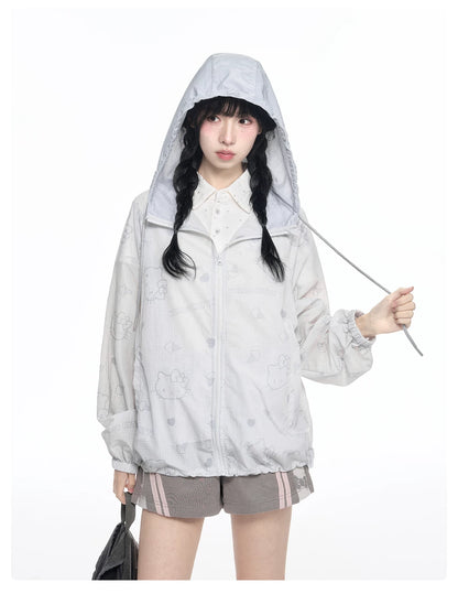 170726K  "Soft Breeze" Sun Protection Campus Set (Hooded Jacket / Polo Shirt / Shorts)