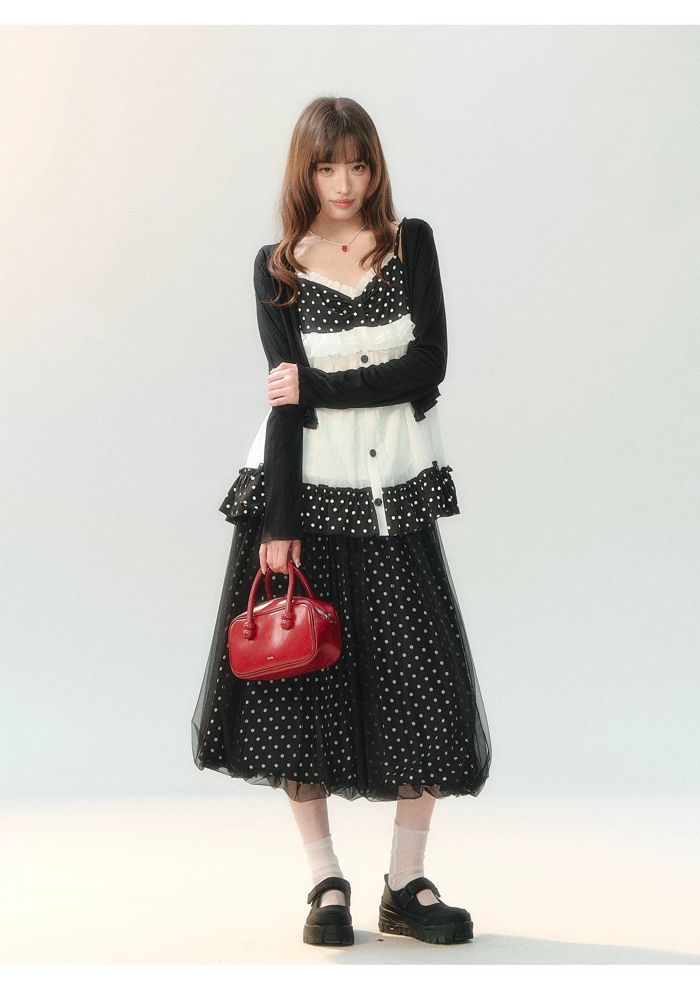 "Iced Dark Chocolate" Black Cooling Sun Protection Cardigan LL2026206
