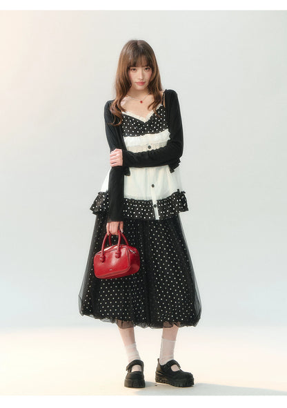 "Iced Dark Chocolate" Black Cooling Sun Protection Cardigan LL2026206