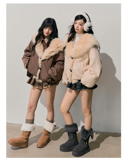 少也眼 “Call of the Distant Mountains” Down Jacket 946541