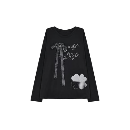 Kyoto Stroll – Japanese Polka Dot Black & White Maxi Skirt Collection