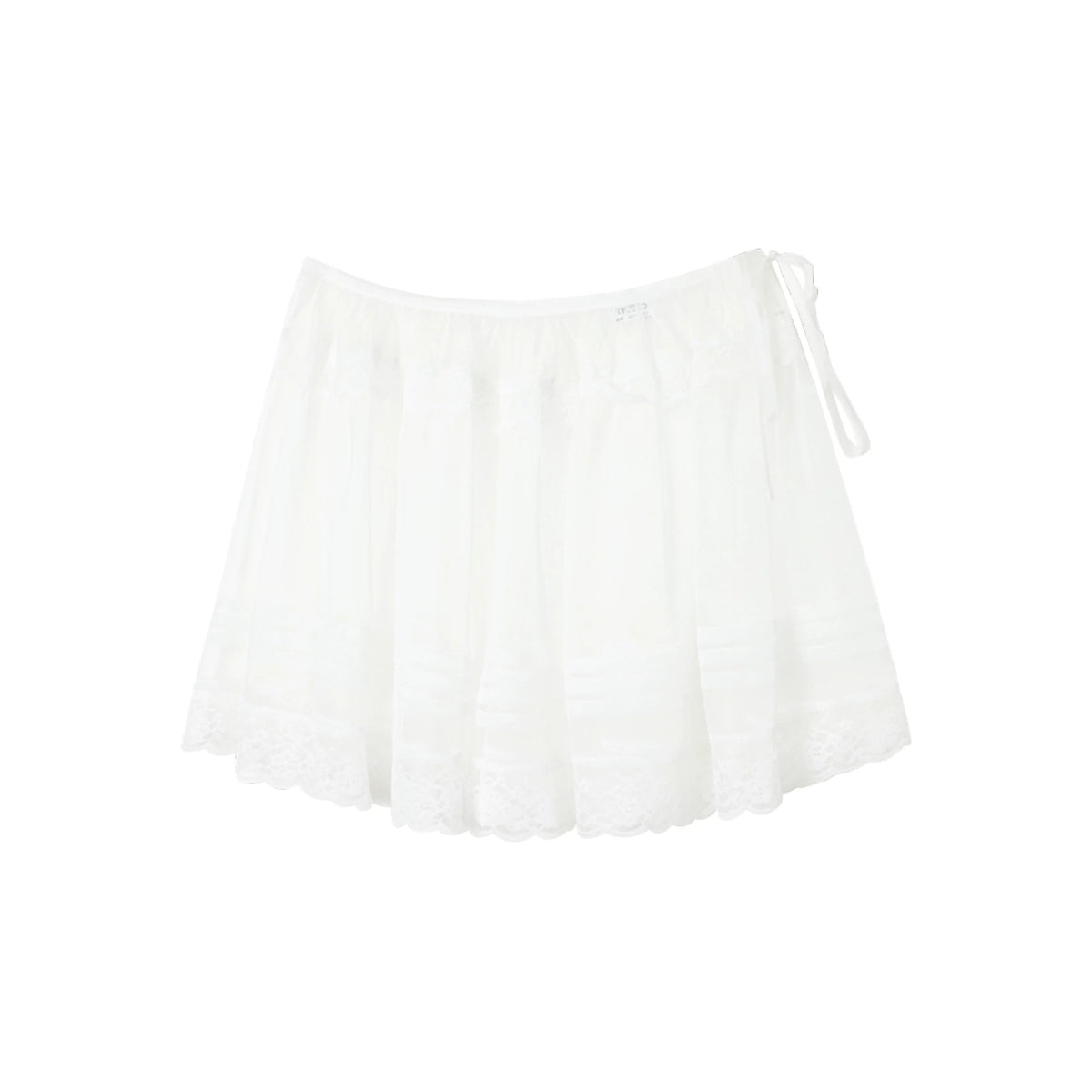 KYOUKO - My Melody White and Pink Lace Sailor Top, Heart Pleated Skirt and Tulle Skirt Set
