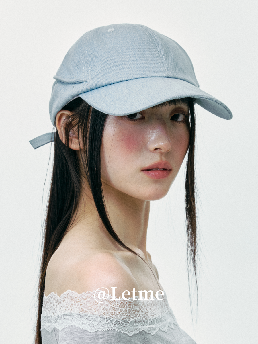 Cat Ear Denim Baseball Cap – Cute Korean Style Hat