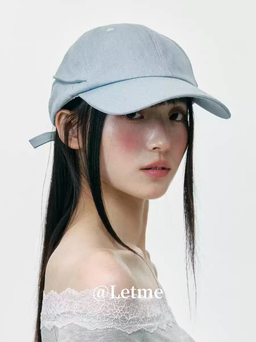 Cat Ear Denim Baseball Cap – Cute Korean Style Hat