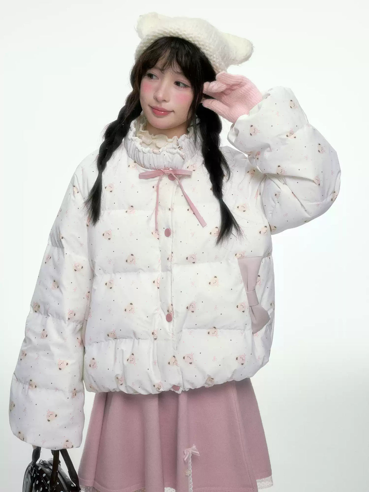 BIBIBENCY - White 90% White Duck Down Puffer Jacket