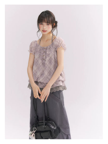“Pear Shape Genius” Dusty Mauve Washed Cotton Cargo Pants