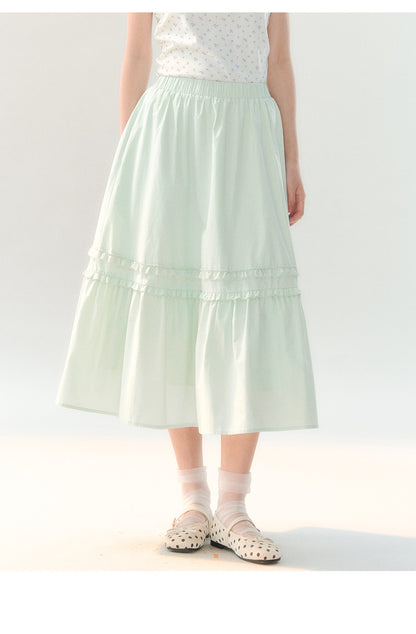 [CAN] "Spring Garden" Floral Lace Cami Skirt Set