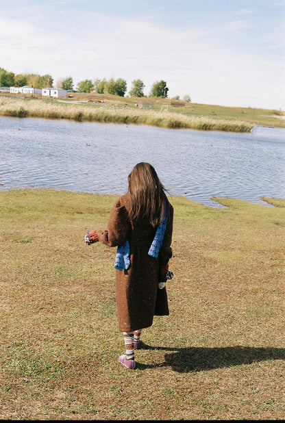 Zzouu - Natural Brown Long Coat