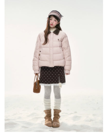 BIBIBENCY - Pink 90% Duck Down Puffer Jacket