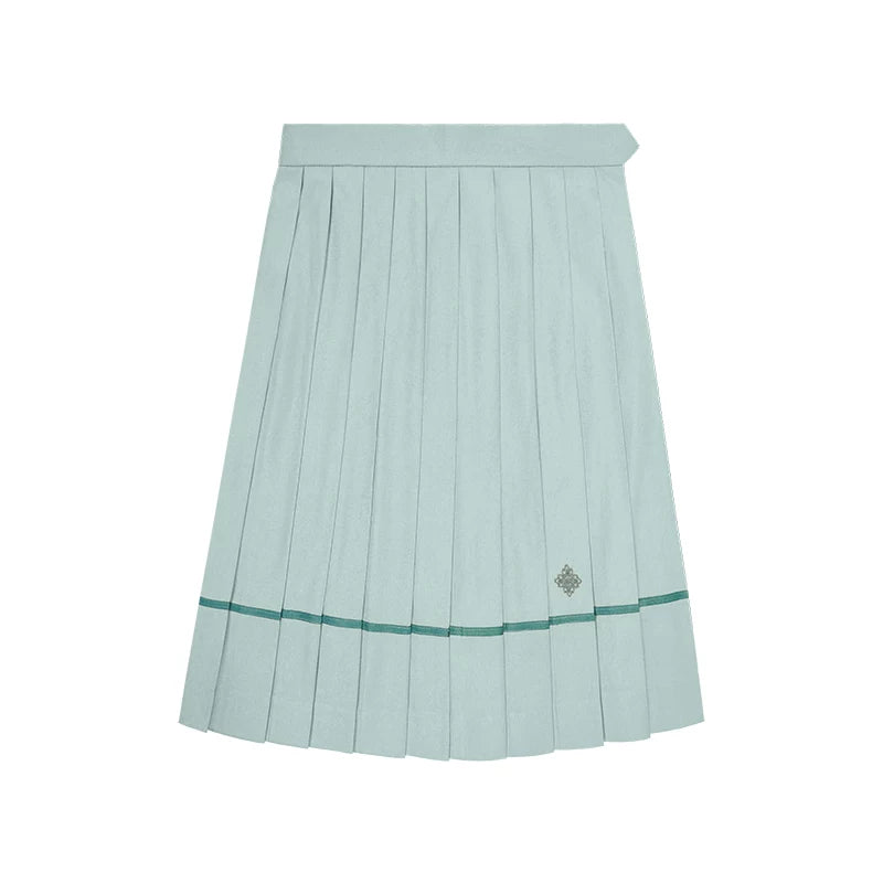 "Mint Whisper" Mint White Sailor Uniform Set