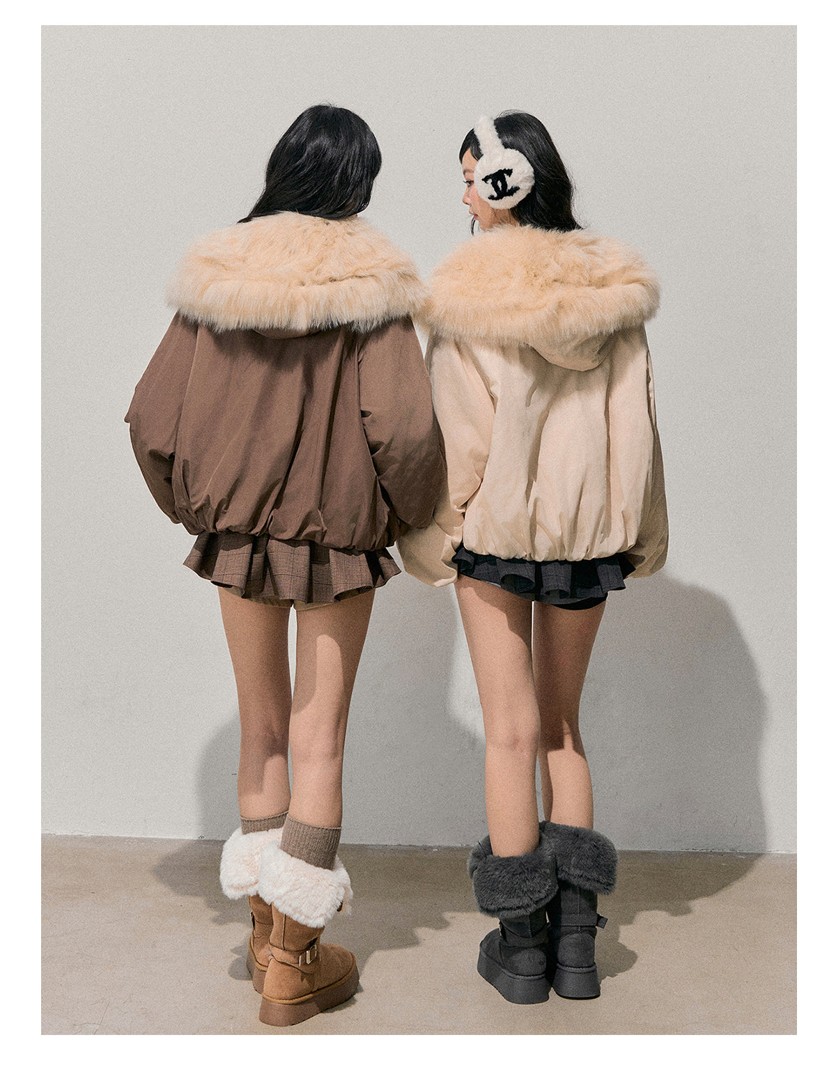 少也眼 “Call of the Distant Mountains” Down Jacket 946541
