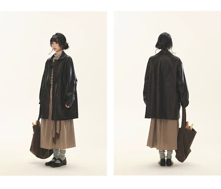 "Cream Cocoa" Cream Cocoa Ruched Bow Pinafore Maxi Dress