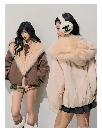 少也眼 “Call of the Distant Mountains” Down Jacket 946541
