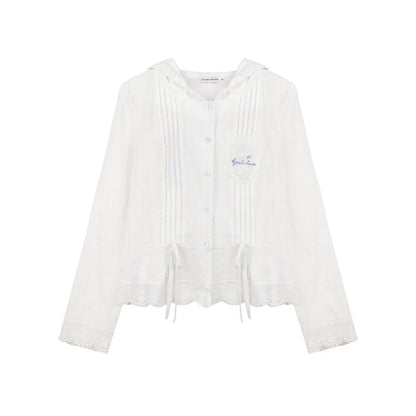 "Classic Belle" Sailor Blazer Collection (Blazer/ Pleated Skirt/ Hooded Blouse)