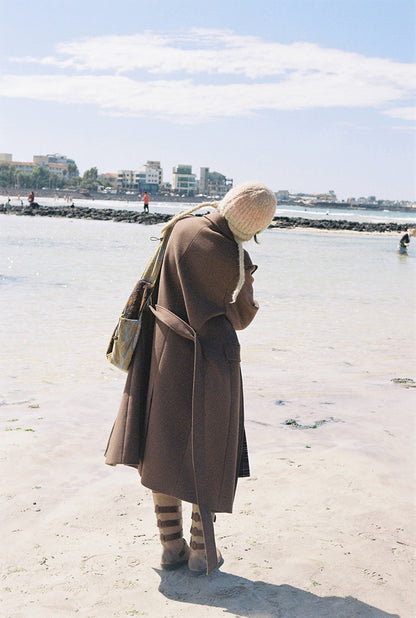 Zzouu - Maillard Style Temperament Coat