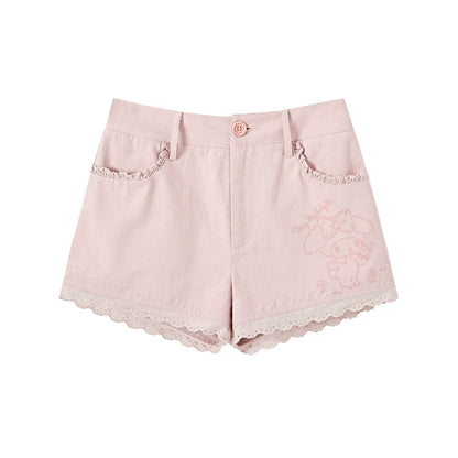 “Melody Blush Garden” Pink Knit Cardigan & Floral Cami Set