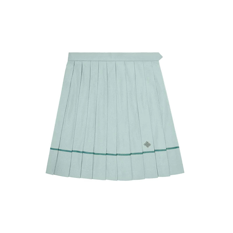 "Mint Whisper" Mint White Sailor Uniform Set