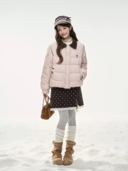BIBIBENCY - Pink 90% Duck Down Puffer Jacket