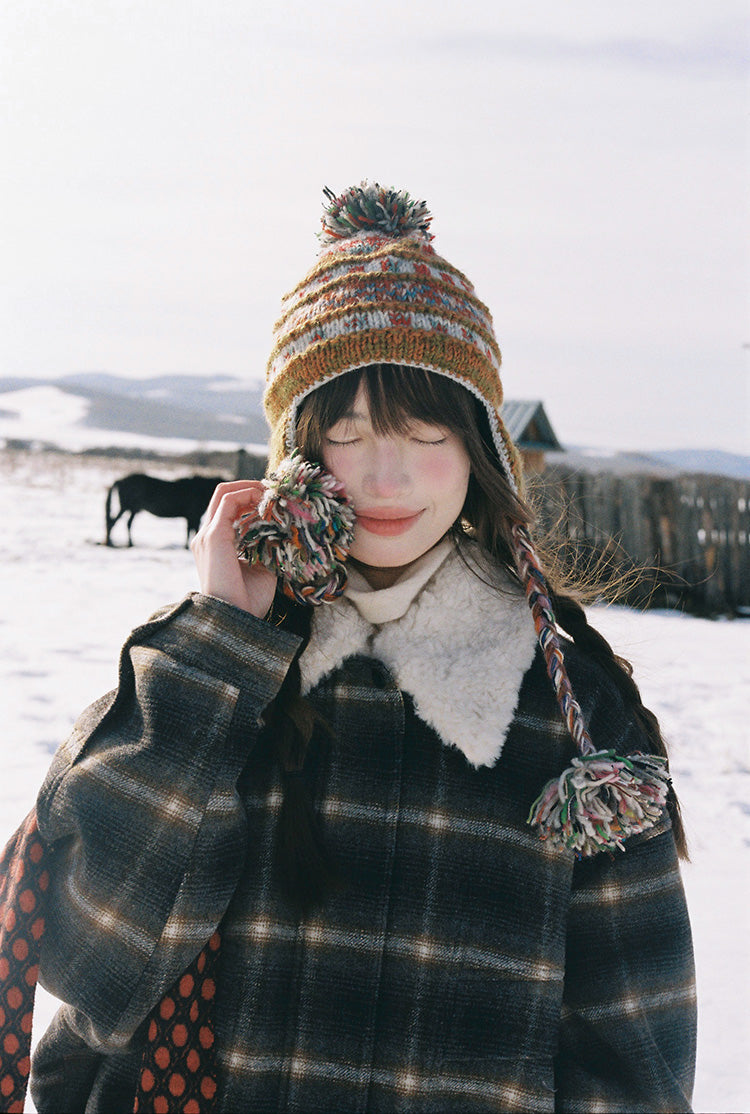 Zzouu - Melaleuca Plaid Coat