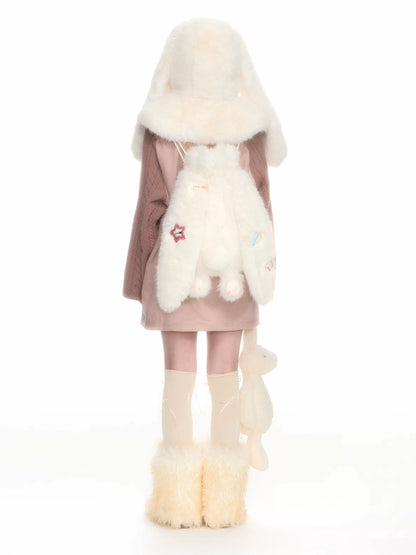 YEDM - Plush Rabbit Backpack
