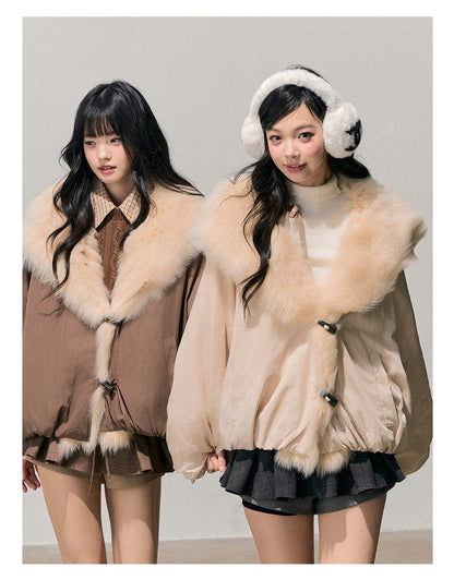 少也眼 “Call of the Distant Mountains” Down Jacket 946541