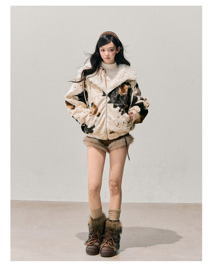 少也眼 “Before the Snow Falls” Faux Shearling Jacket 58436136