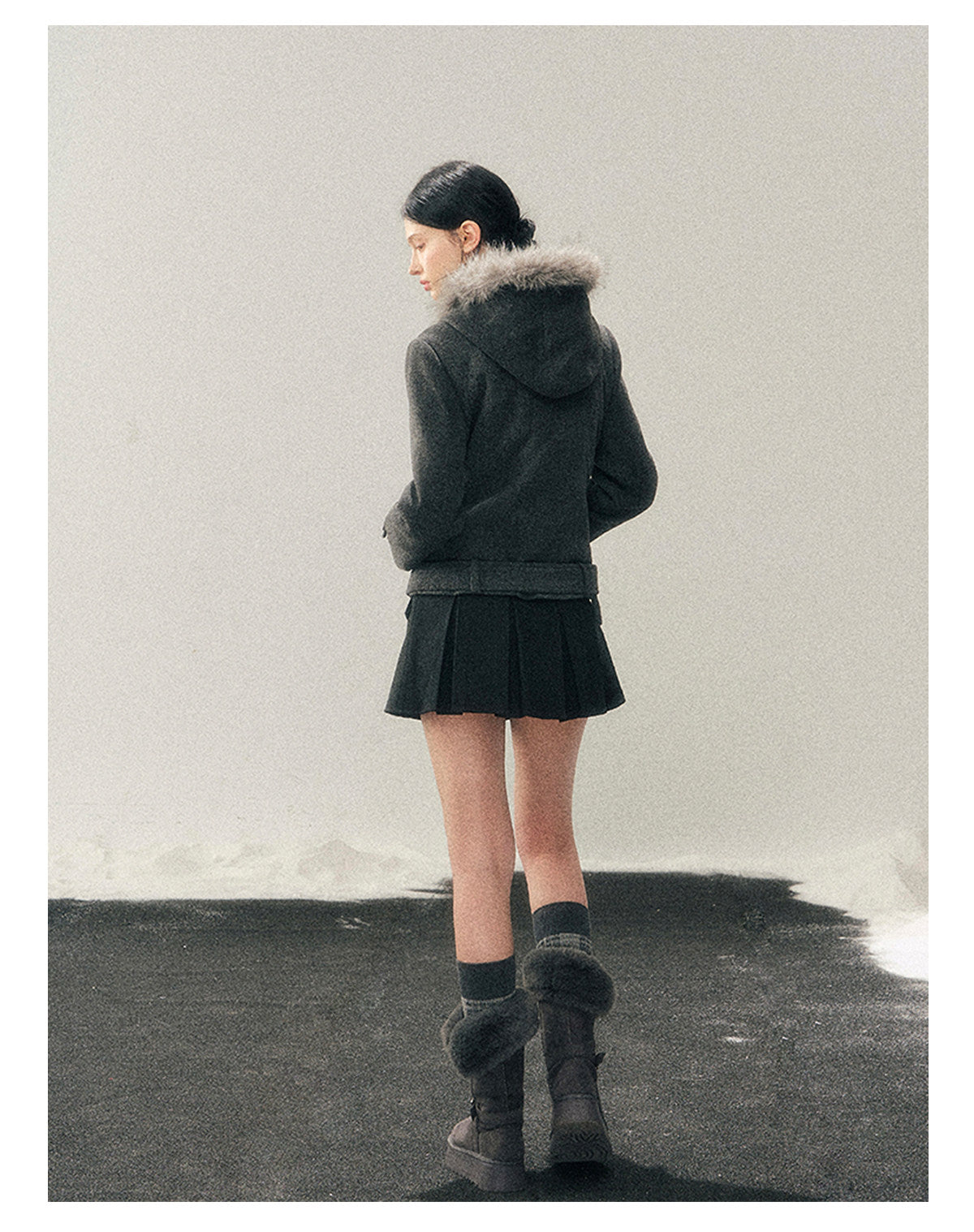少也眼 "Afterglow of Fireworks" Hepburn-Style Winter Set