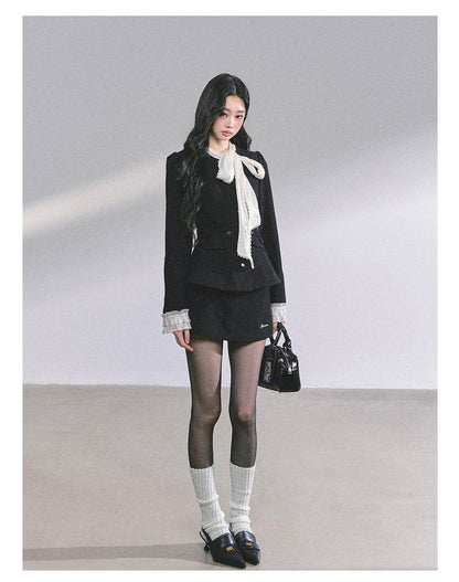 少也眼 “Nouveau Heiress” Two-Piece Jacket & Skirt Set 435434