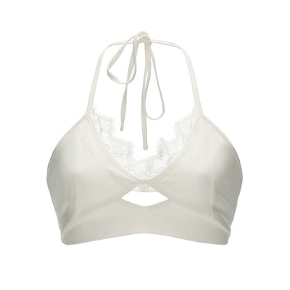 Ruched Ribbon Corset Cami Set WE995