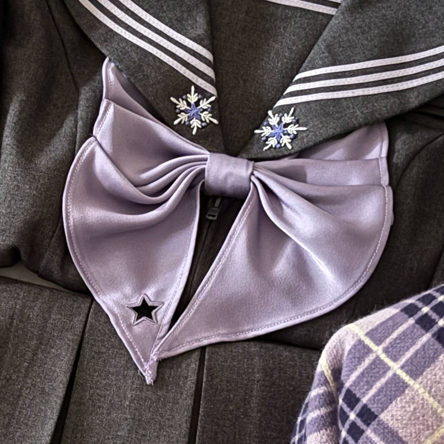 "Whispering Snow Lily" Sailor Uniform Collection (Top/ Skirt/ Ribbon Tie)