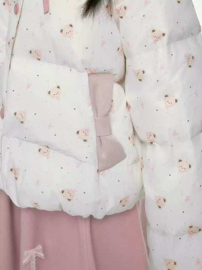 BIBIBENCY - White 90% White Duck Down Puffer Jacket