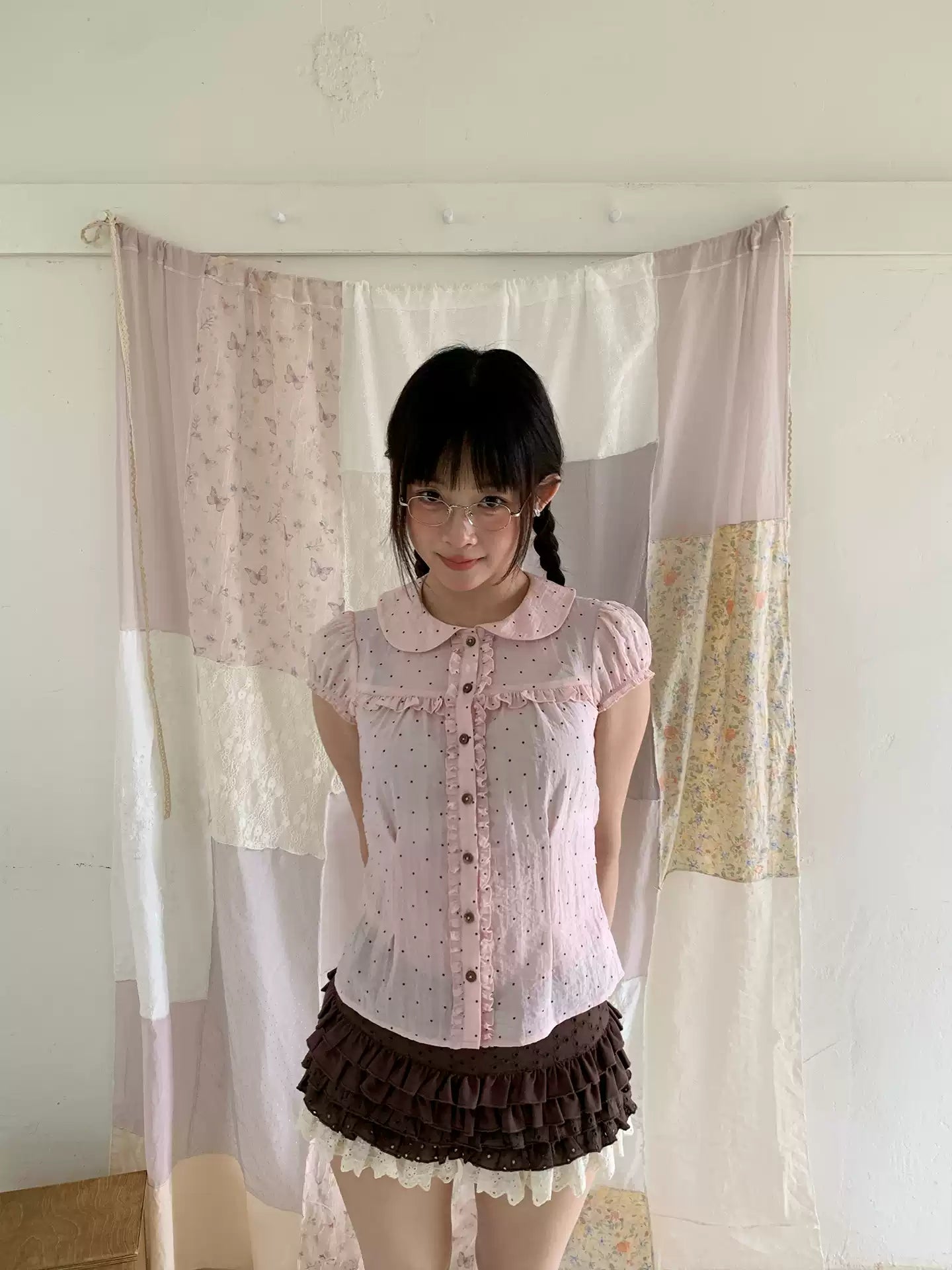 "Layer Cake" Chocolate Brown Lace Ruffle Bloomers