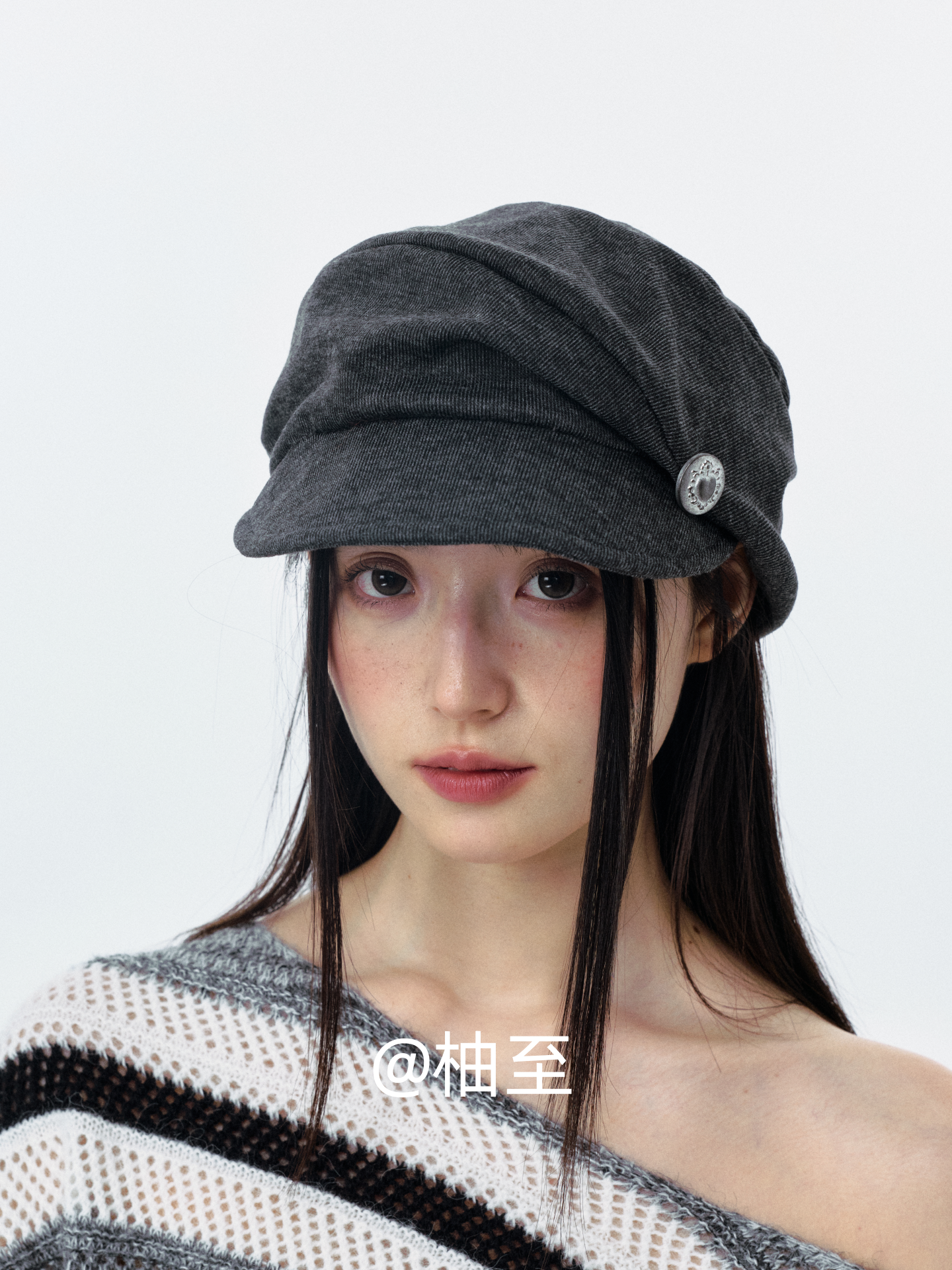 Korean Slouchy Newsboy Cap – Casual Street Style Baker Boy Hat
