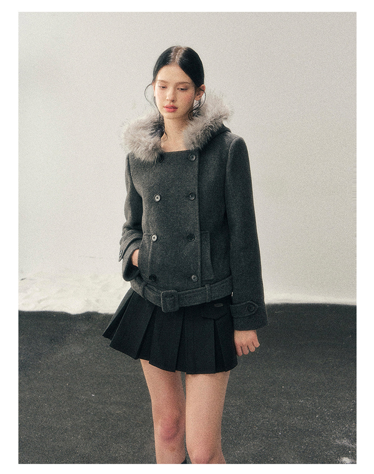 少也眼 "Afterglow of Fireworks" Hepburn-Style Winter Set