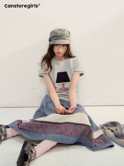 Lamp Story Patchwork Tee WW2026109