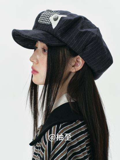 Cloud Baker Boy Cap – Vintage Artist Newsboy Hat