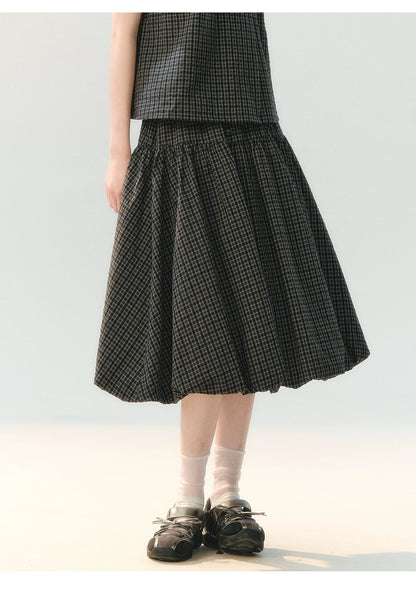 "Sea Breeze Chronicle" Black Sailor Collar Skirt Set LL2026185