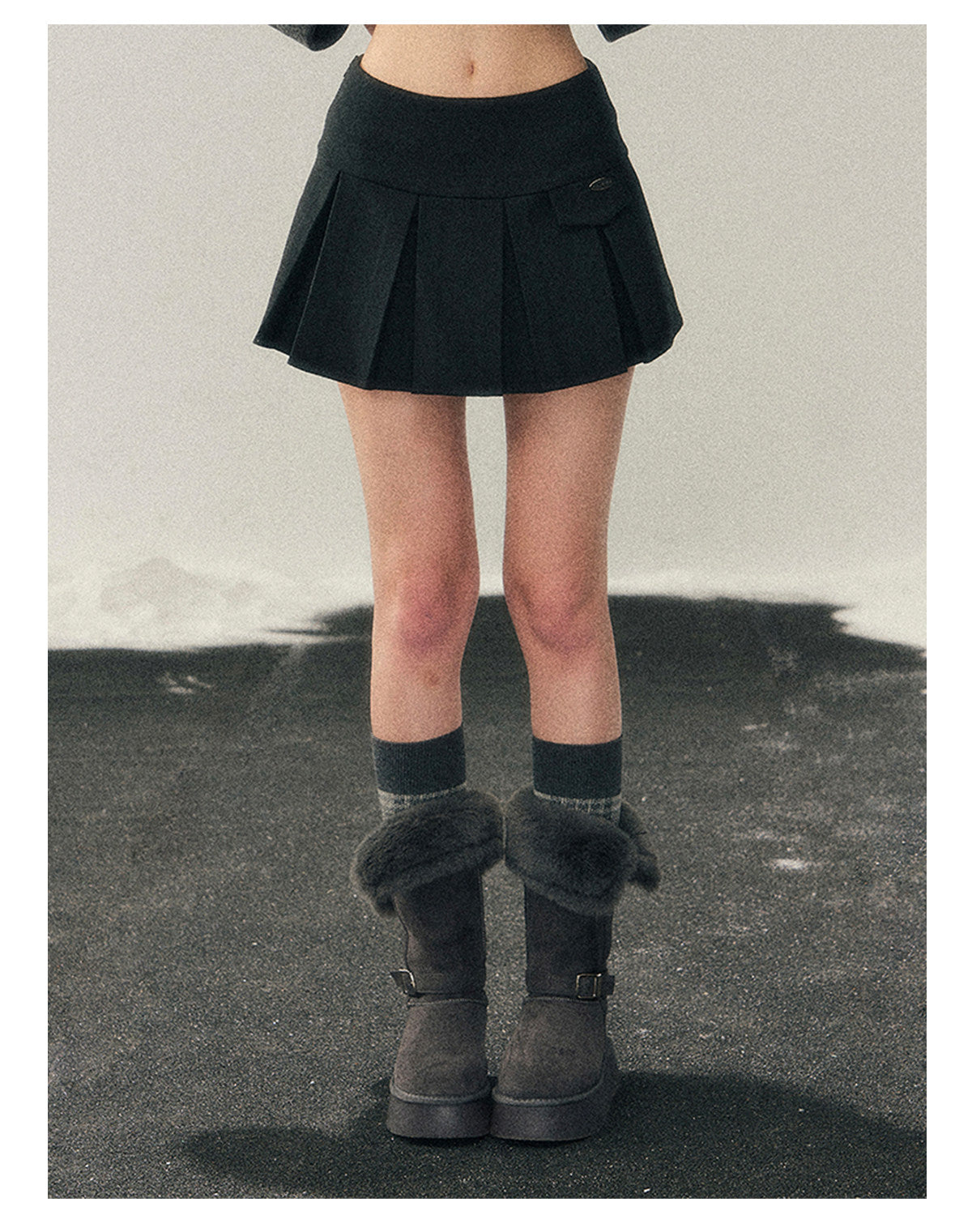 少也眼 "Afterglow of Fireworks" Hepburn-Style Winter Set