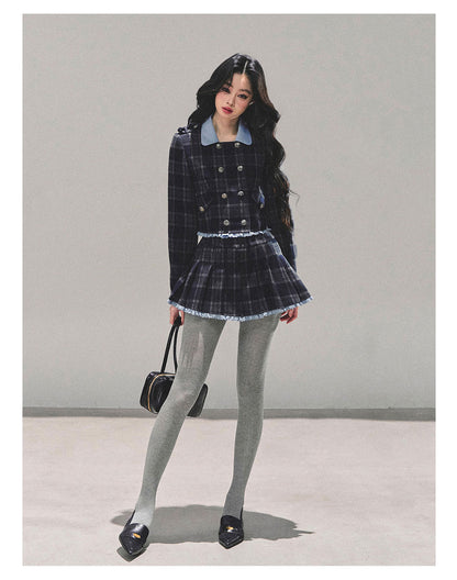 少也眼 "Proust Blue" American-Style Quilted Winter Set 665223